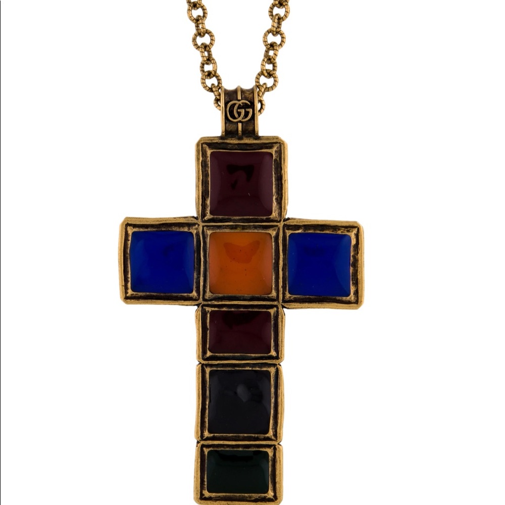 Gucci Cross Necklace XL